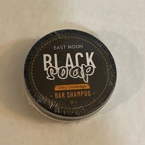 Men's Grey Coverage Bar Shampoo Darkening Black Soap for Grey Hair Cover New